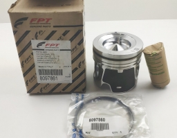 8097861 Piston with Rings and Pin Iveco Genuine