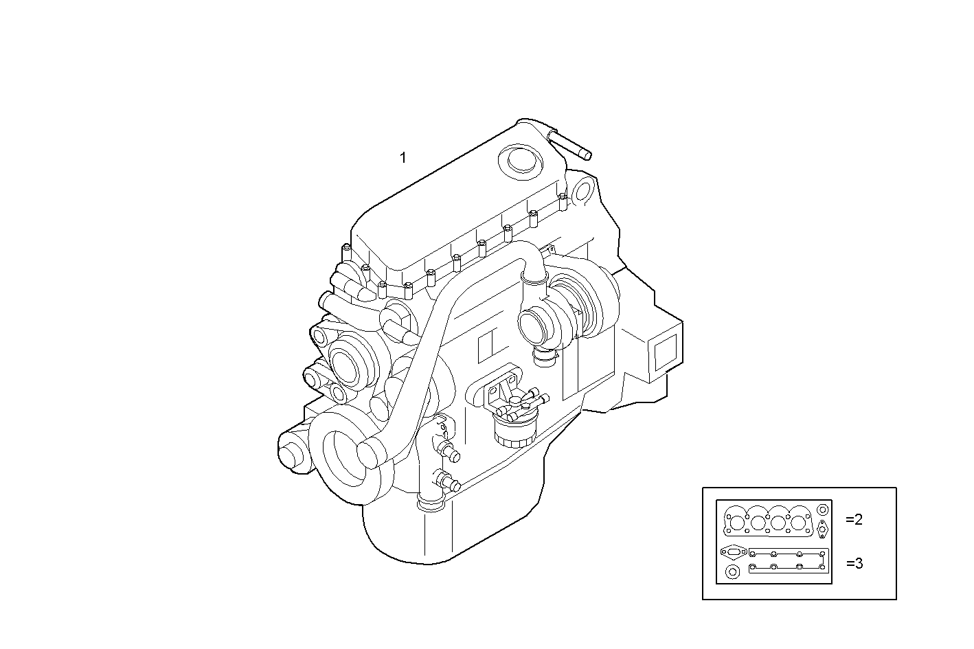 Iveco/FPT COMPLETE ENGINE