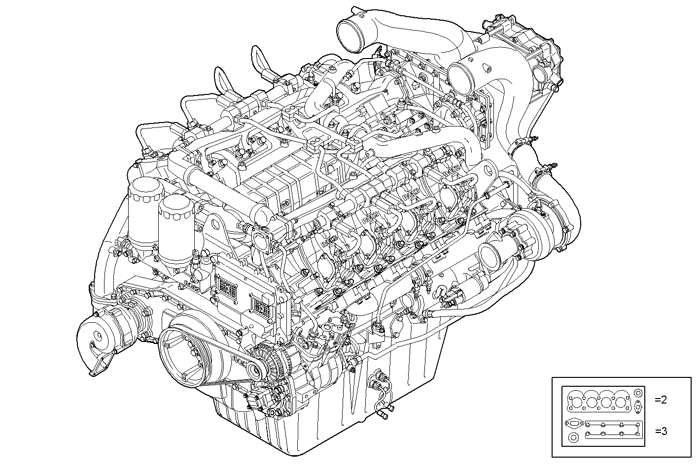 Iveco/FPT COMPLETE ENGINE