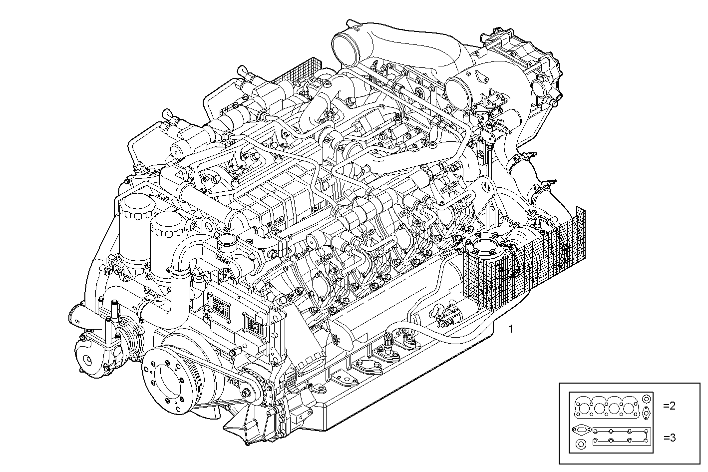 Iveco/FPT COMPLETE ENGINE