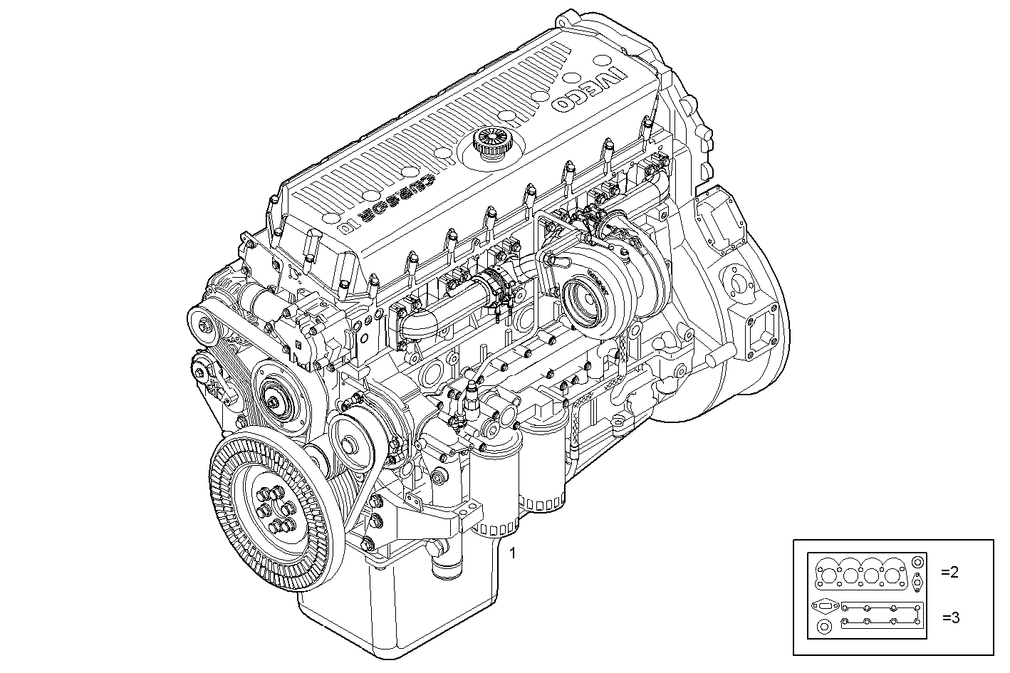 Iveco/FPT COMPLETE ENGINE