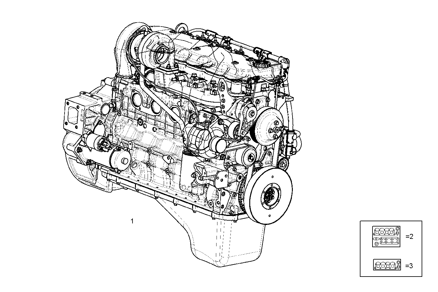 Iveco/FPT COMPLETE ENGINE