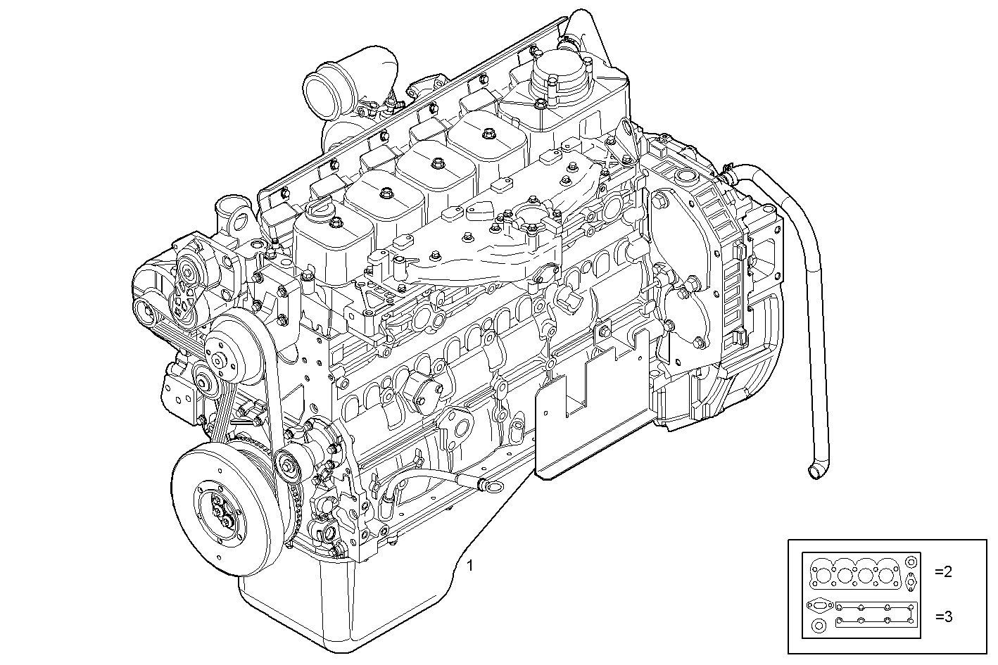 Iveco/FPT COMPLETE ENGINE