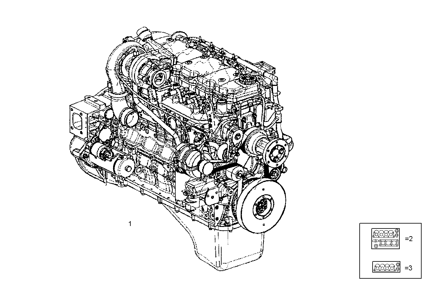 Iveco/FPT COMPLETE ENGINE