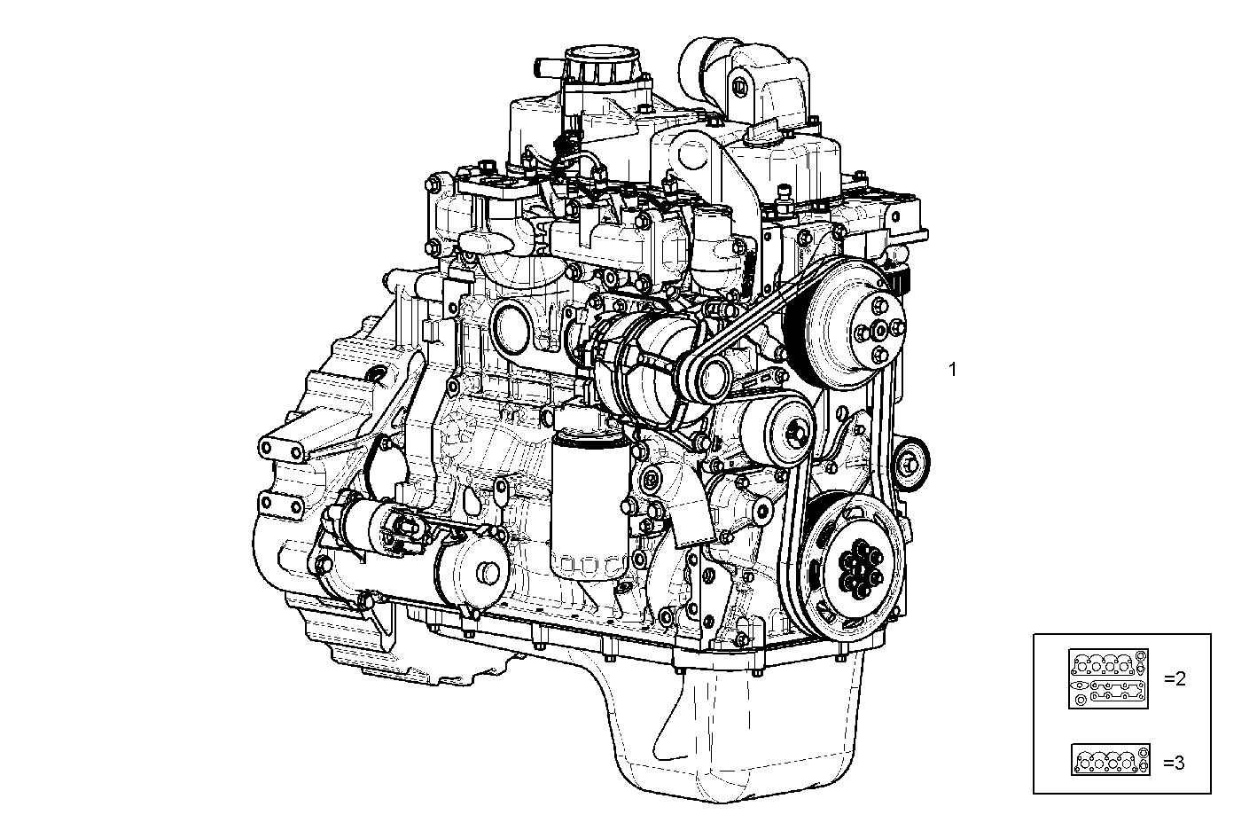 Iveco/FPT COMPLETE ENGINE