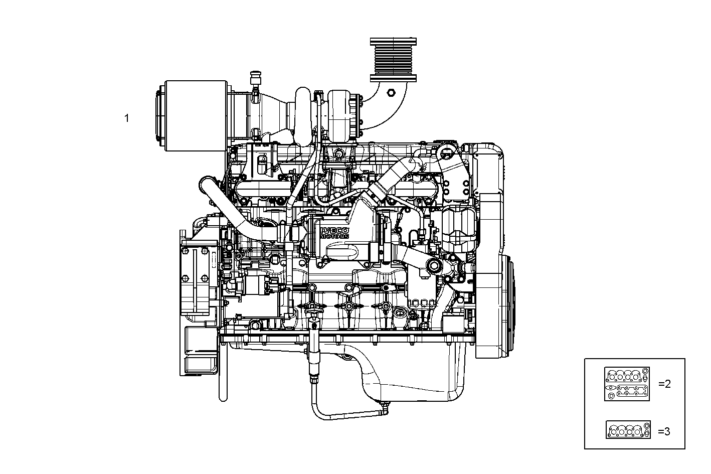 Iveco/FPT COMPLETE ENGINE