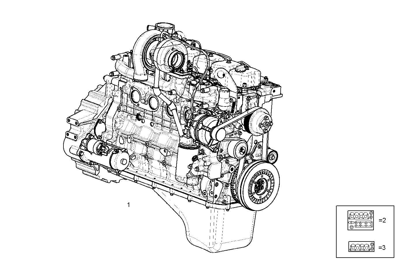 Iveco/FPT COMPLETE ENGINE