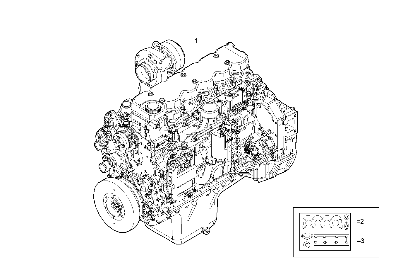 Iveco/FPT COMPLETE ENGINE