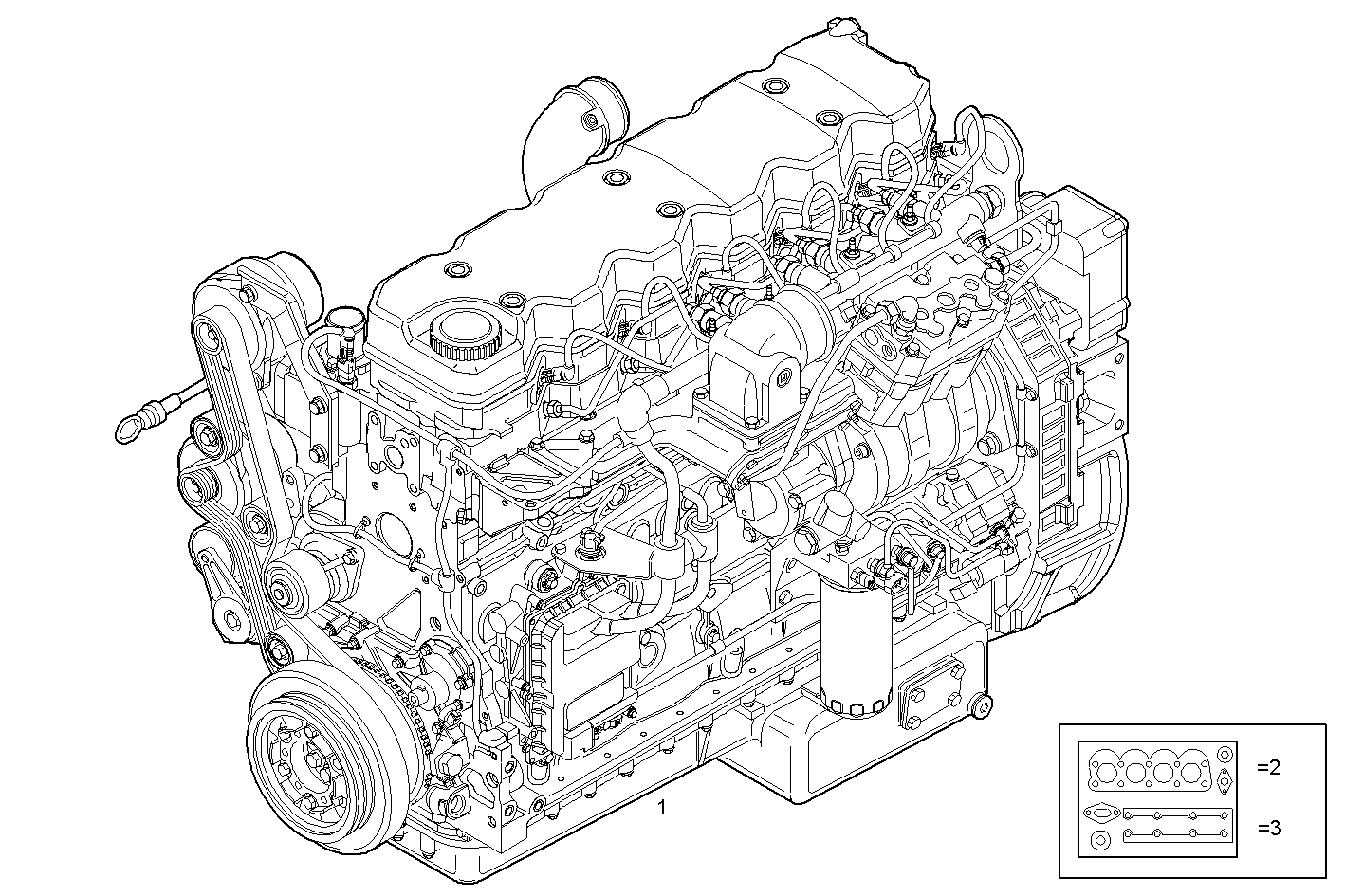 Iveco/FPT COMPLETE ENGINE