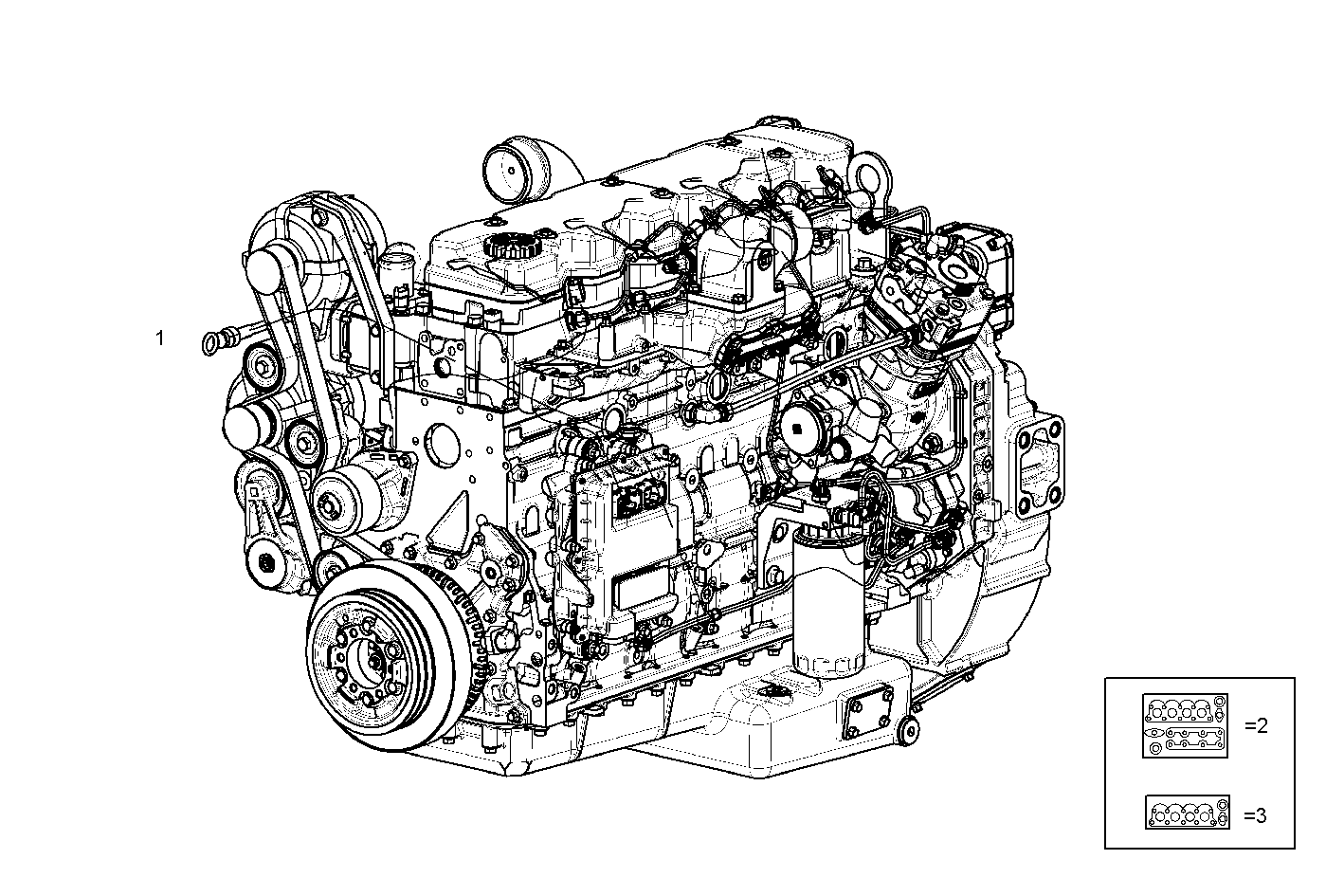 Iveco/FPT COMPLETE ENGINE