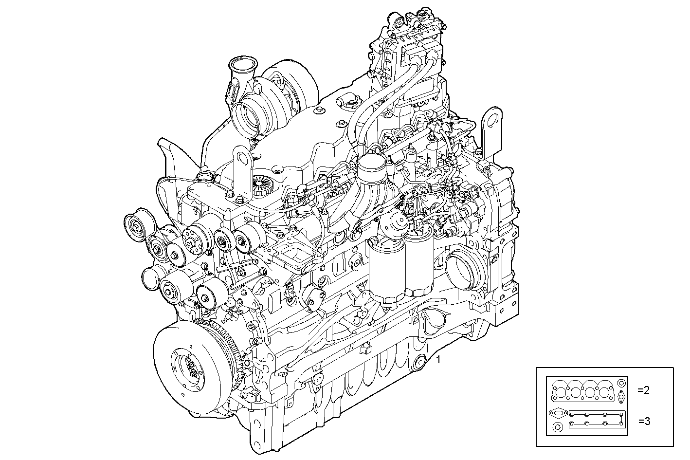 Iveco/FPT COMPLETE ENGINE