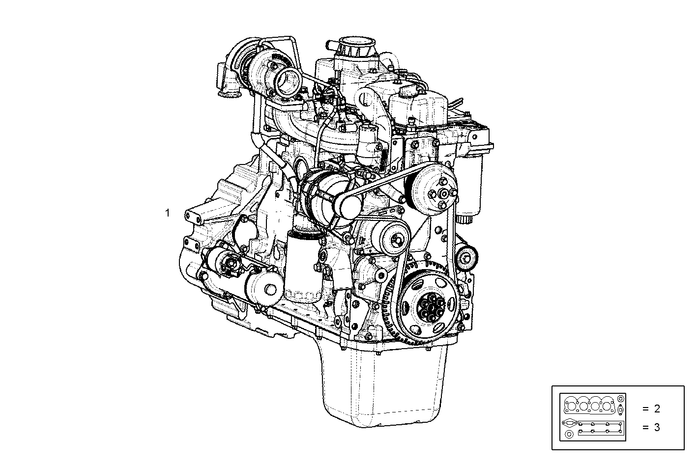 Iveco/FPT COMPLETE ENGINE