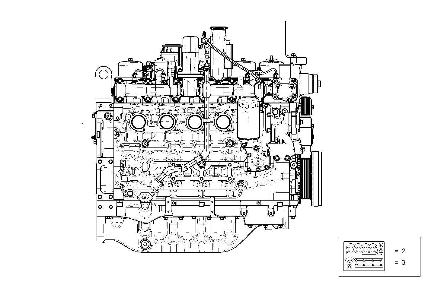 Iveco/FPT COMPLETE ENGINE