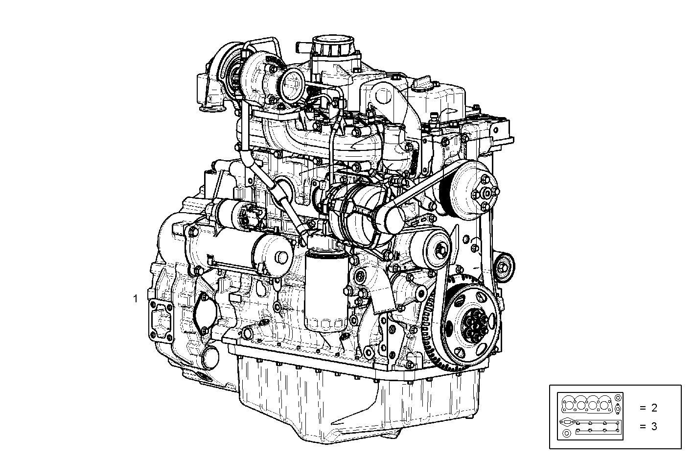 Iveco/FPT COMPLETE ENGINE