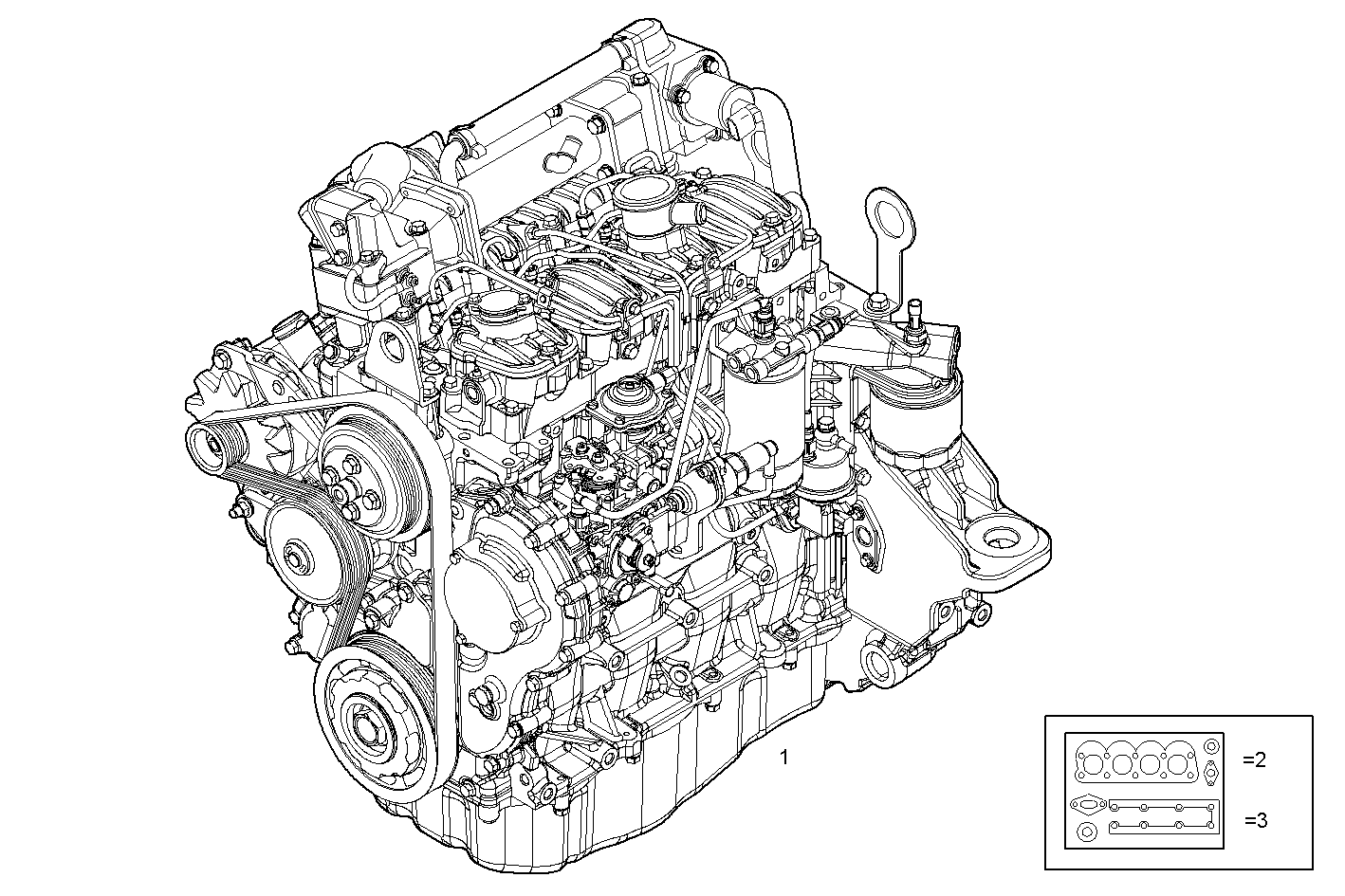 Iveco/FPT COMPLETE ENGINE