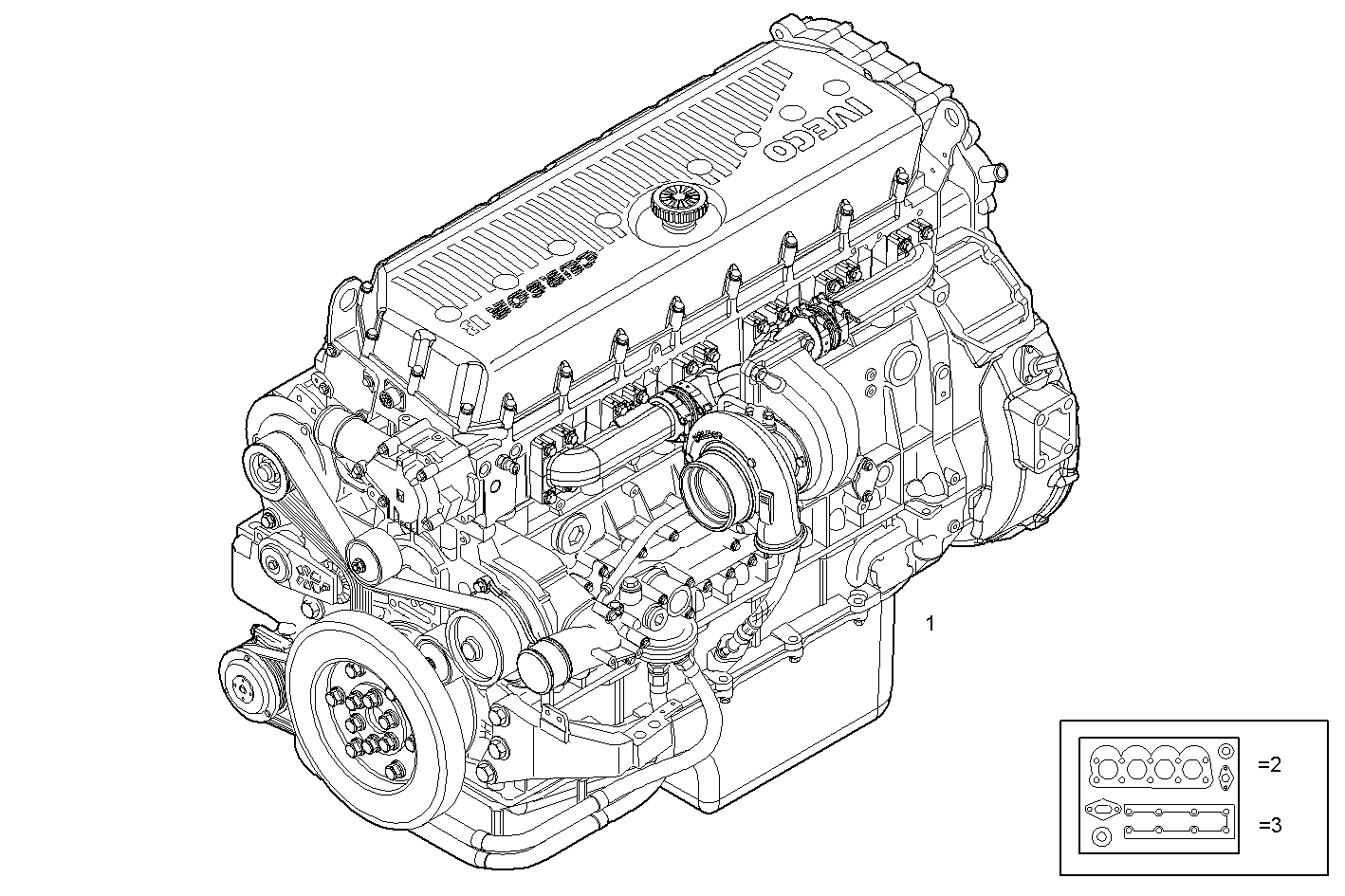 Iveco/FPT COMPLETE ENGINE