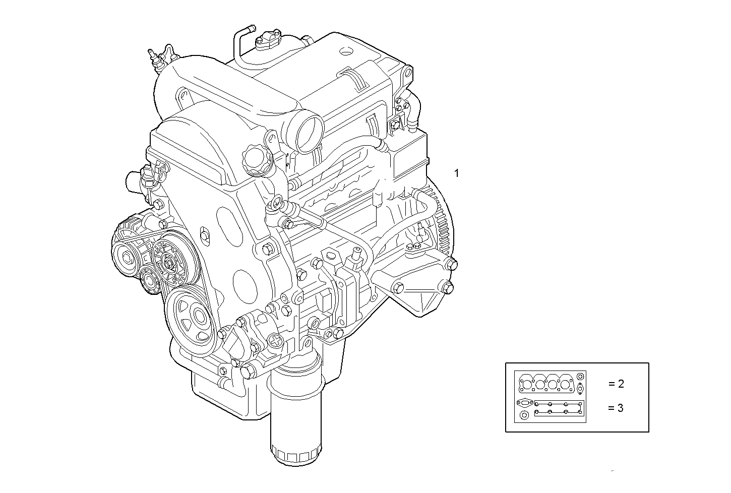 Iveco/FPT COMPLETE ENGINE