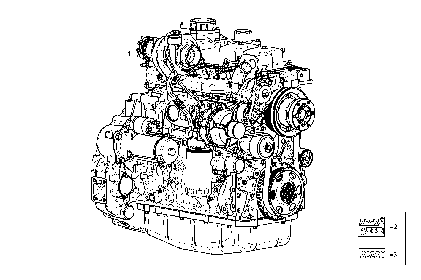 Iveco/FPT COMPLETE ENGINE