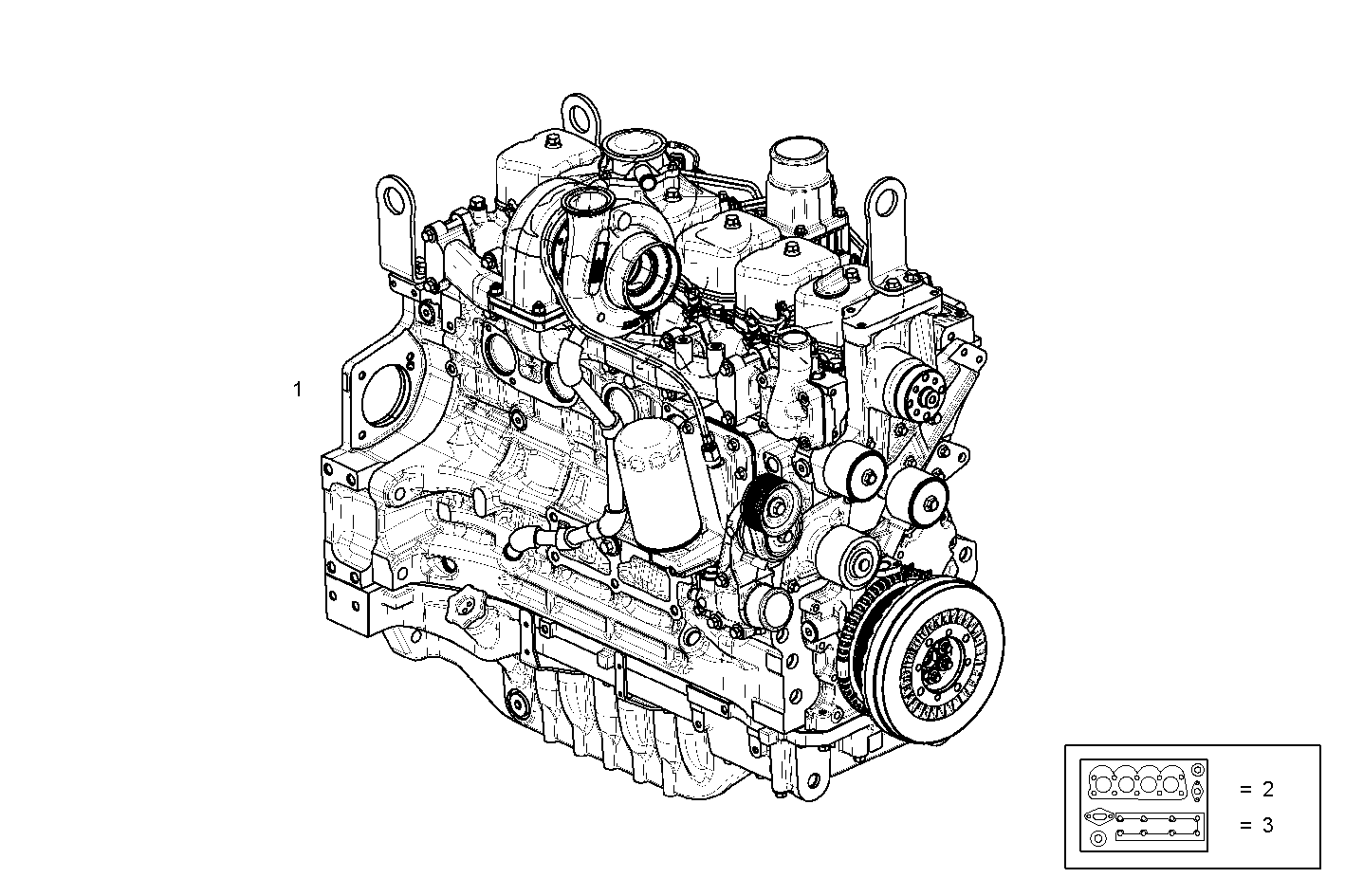 Iveco/FPT COMPLETE ENGINE