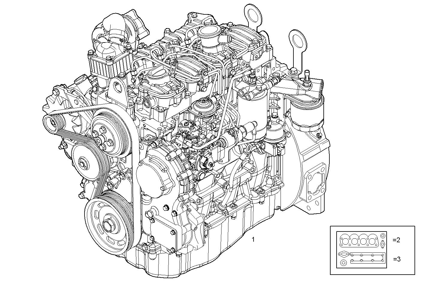 Iveco/FPT COMPLETE ENGINE