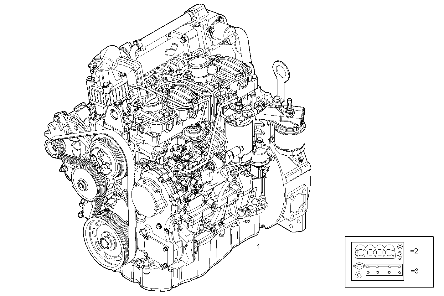 Iveco/FPT COMPLETE ENGINE