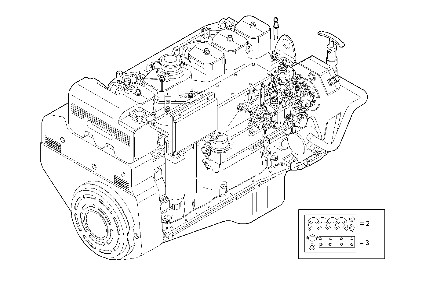 Iveco/FPT COMPLETE ENGINE