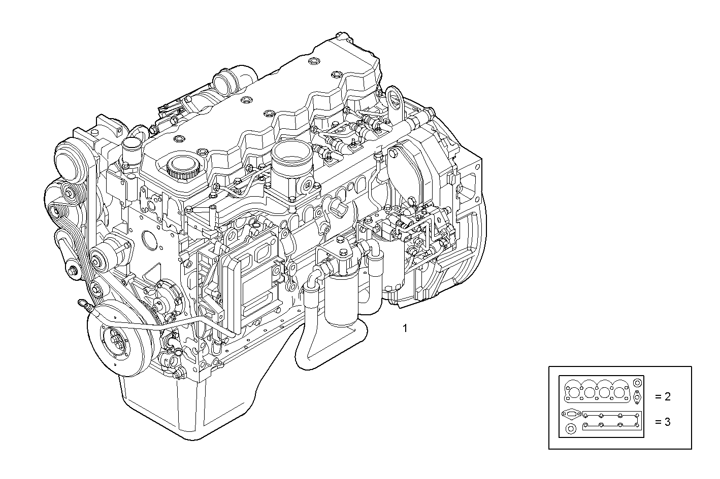 Iveco/FPT COMPLETE ENGINE