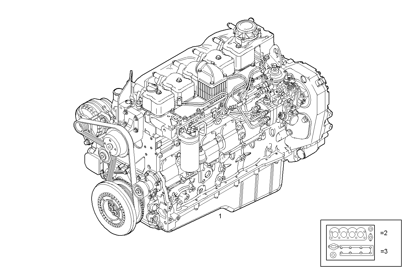 Iveco/FPT COMPLETE ENGINE