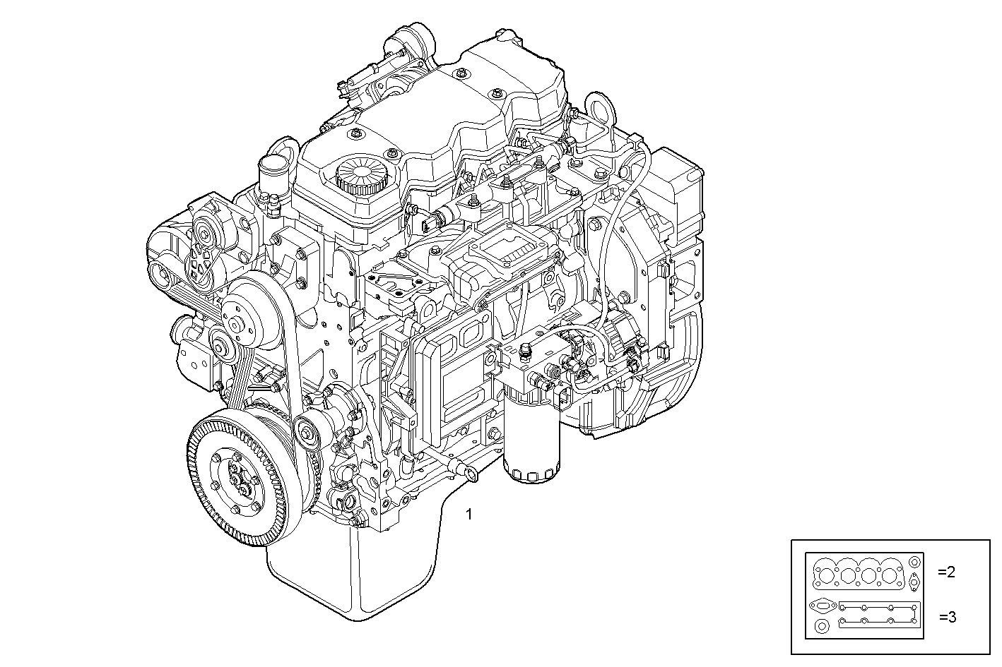 Iveco/FPT COMPLETE ENGINE