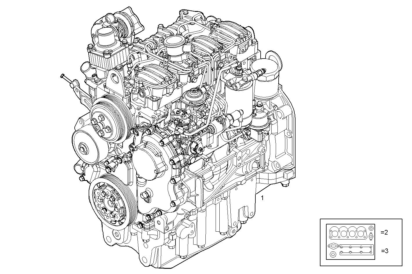 Iveco/FPT COMPLETE ENGINE