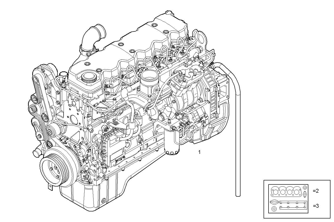 Iveco/FPT COMPLETE ENGINE