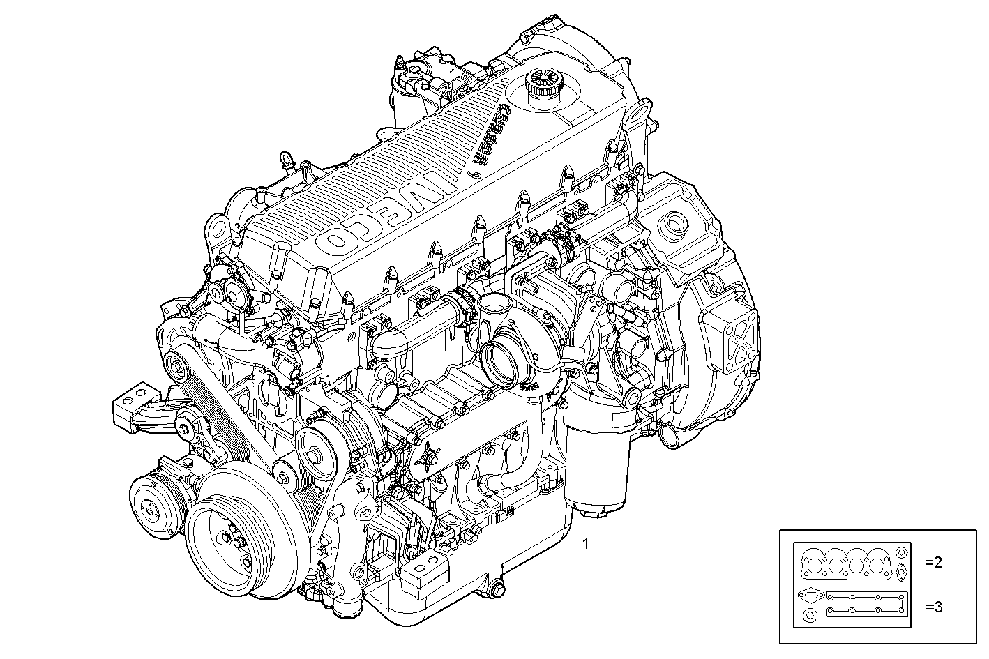 Iveco/FPT COMPLETE ENGINE