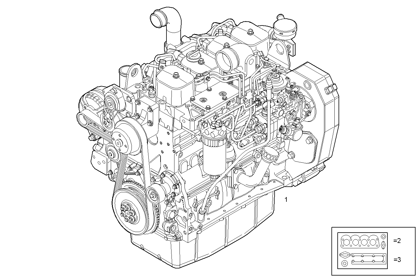 Iveco/FPT COMPLETE ENGINE