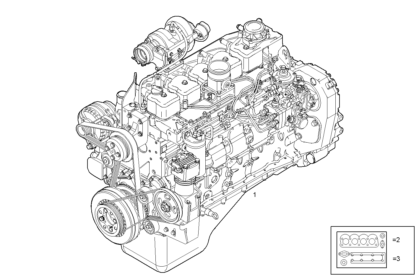 Iveco/FPT COMPLETE ENGINE