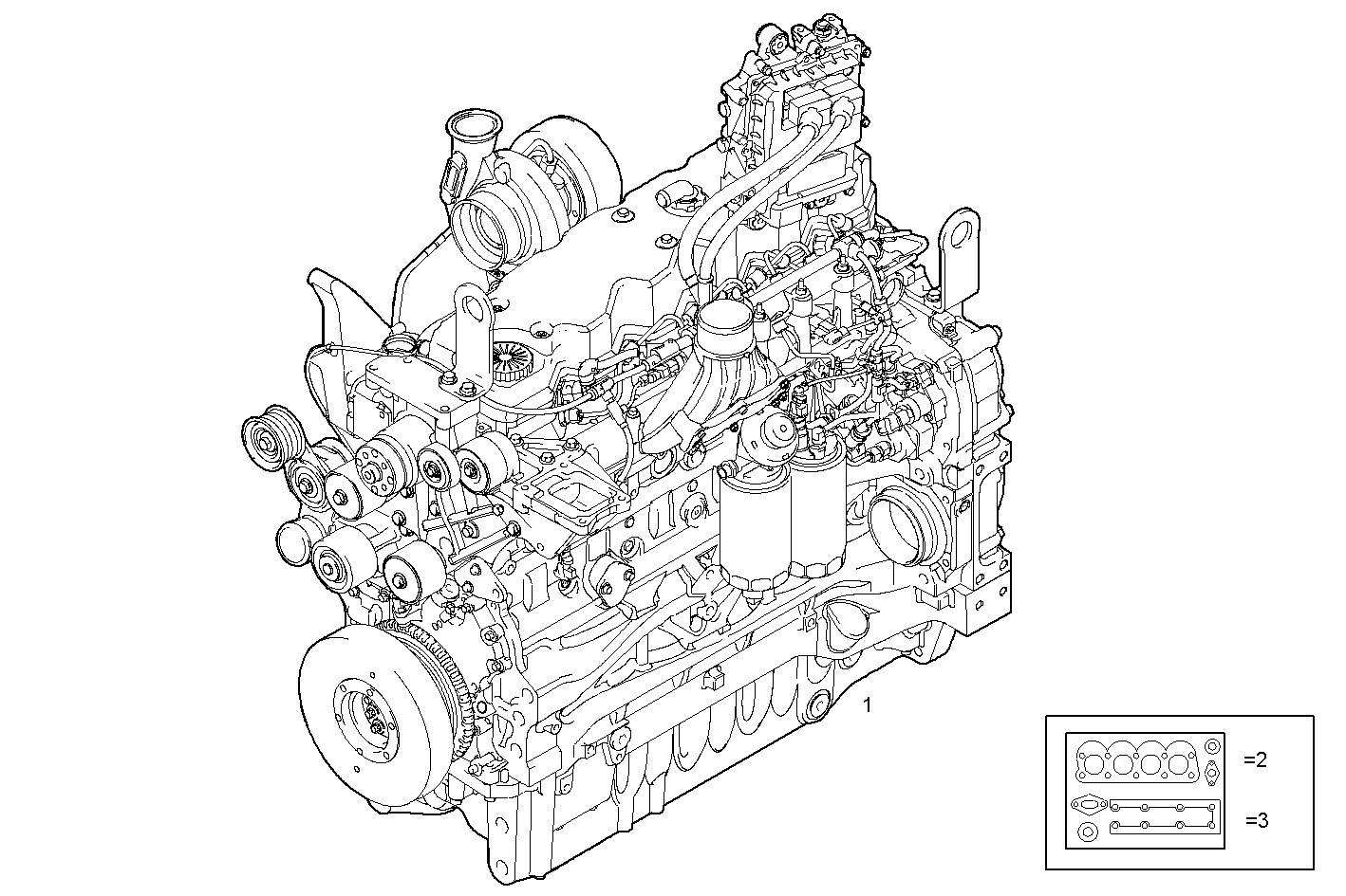 Iveco/FPT COMPLETE ENGINE