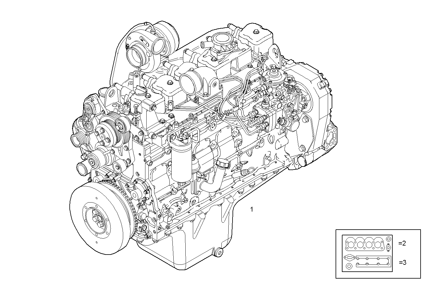 Iveco/FPT COMPLETE ENGINE