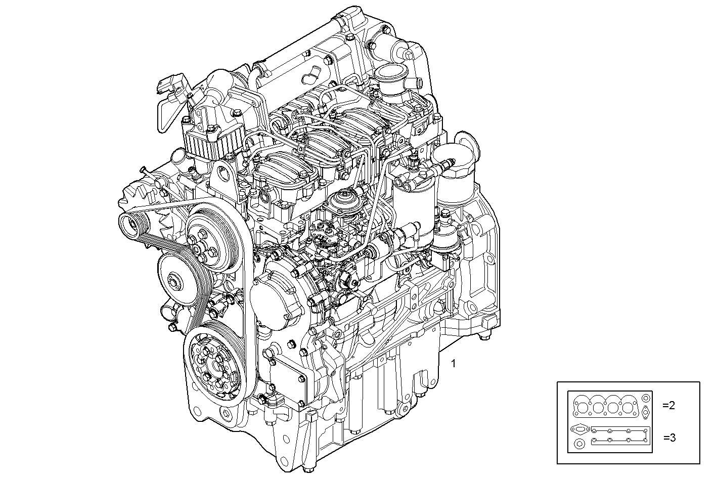 Iveco/FPT COMPLETE ENGINE