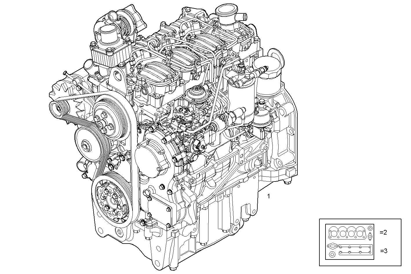 Iveco/FPT COMPLETE ENGINE