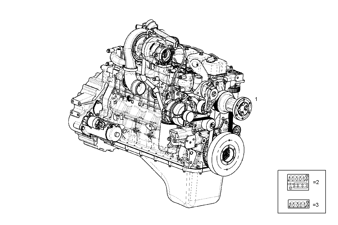 Iveco/FPT COMPLETE ENGINE