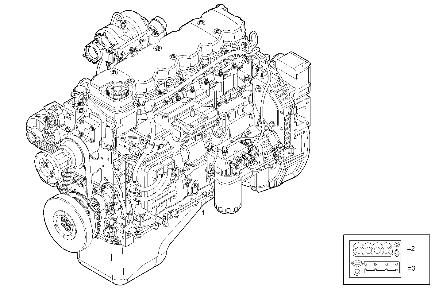 Iveco/FPT COMPLETE ENGINE