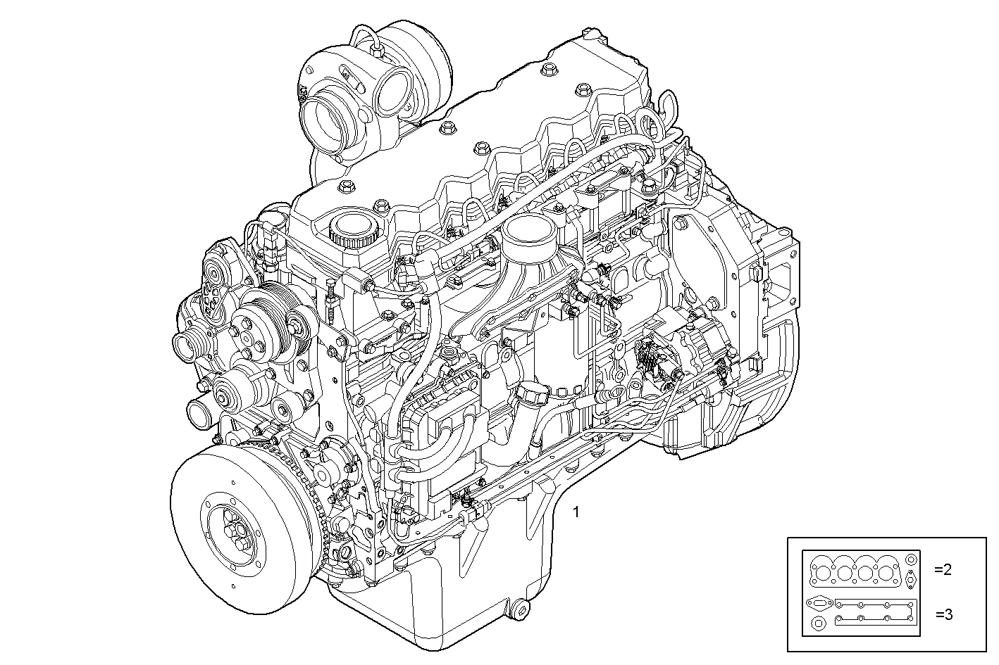 Iveco/FPT COMPLETE ENGINE