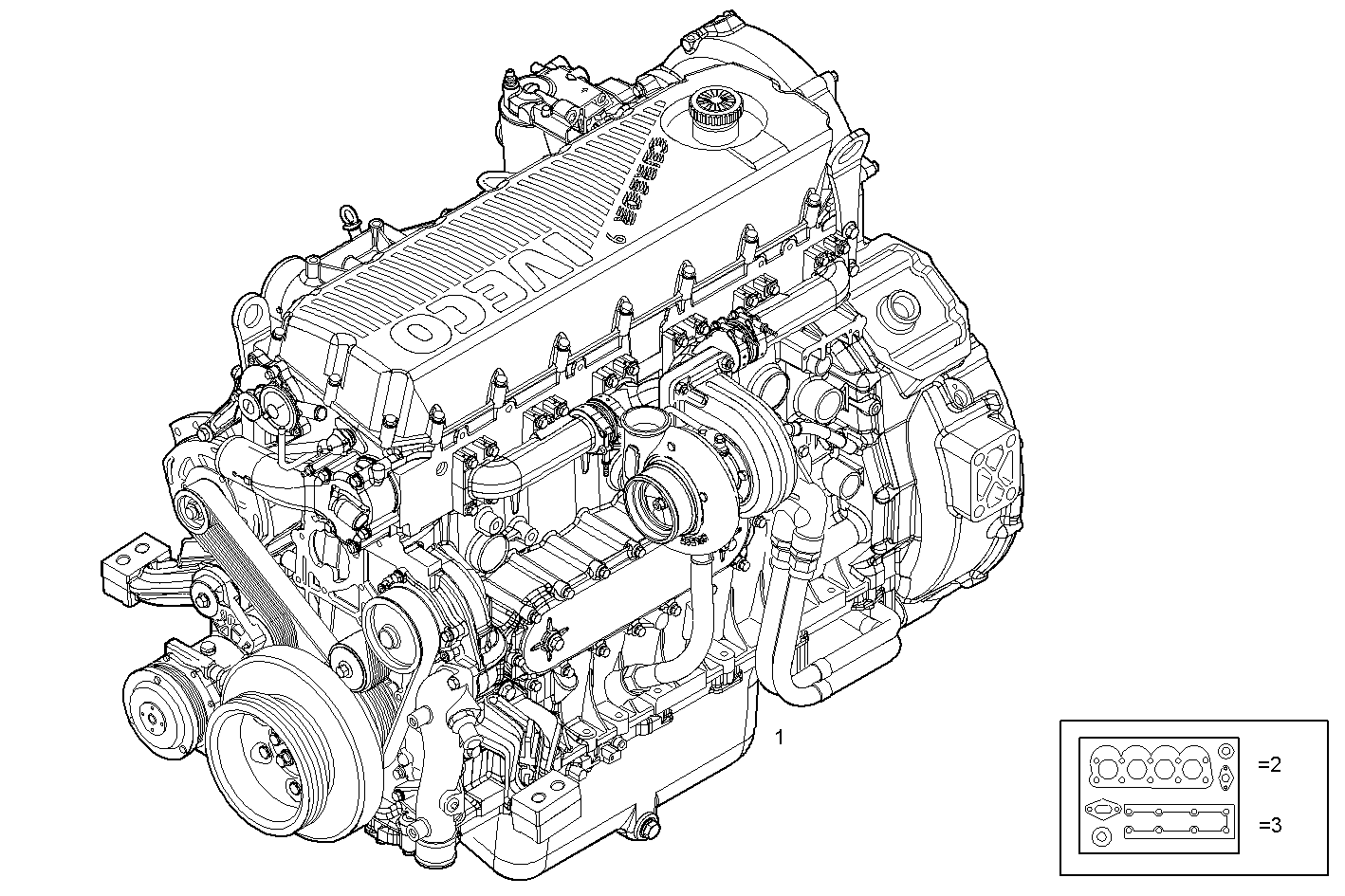 Iveco/FPT COMPLETE ENGINE