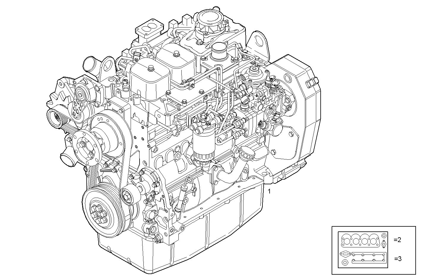 Iveco/FPT COMPLETE ENGINE