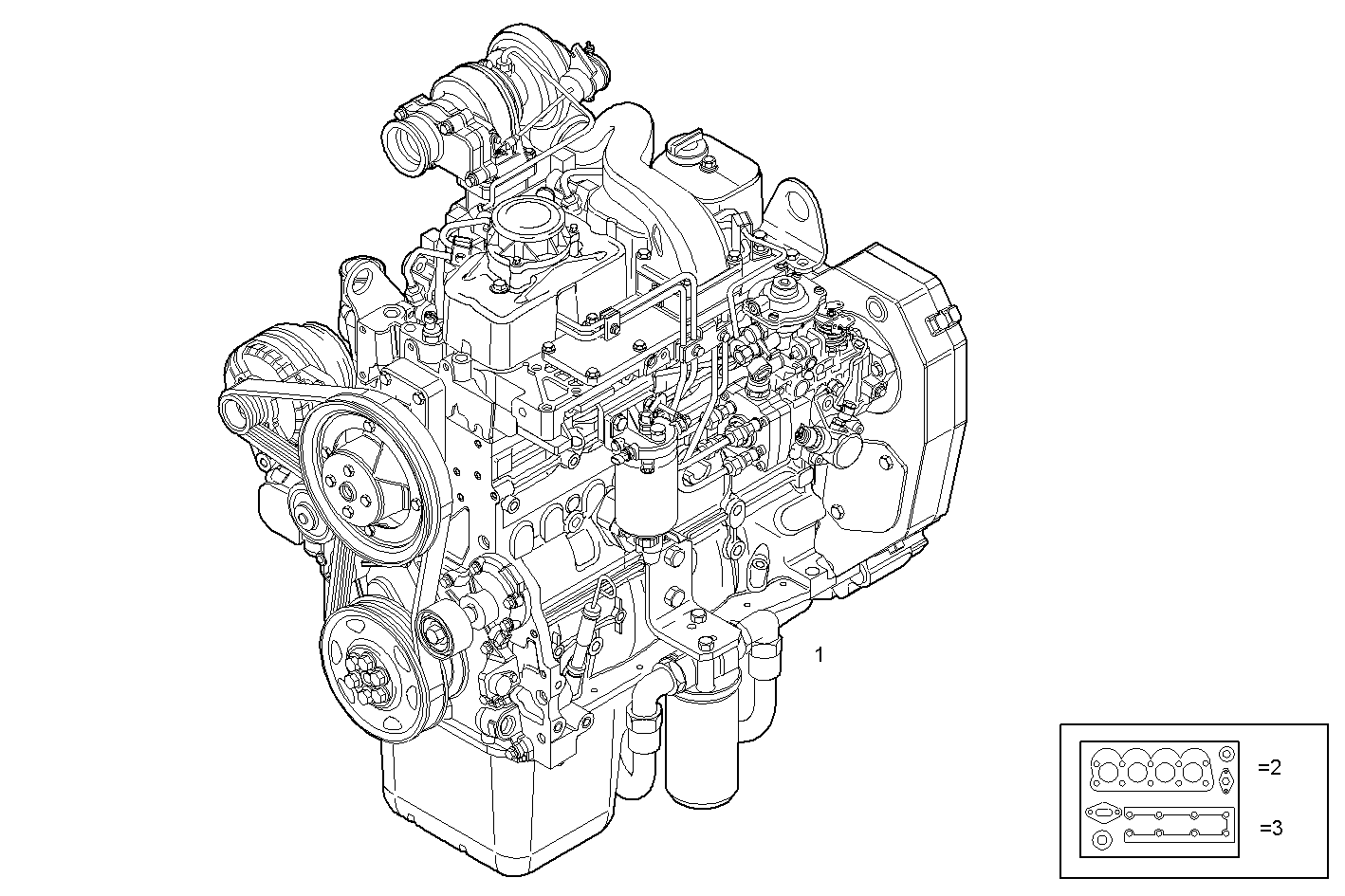 Iveco/FPT COMPLETE ENGINE