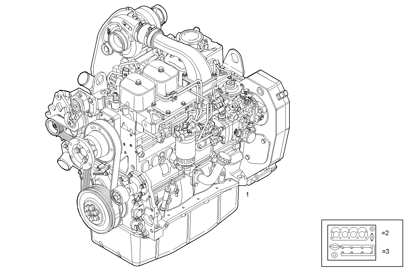 Iveco/FPT COMPLETE ENGINE