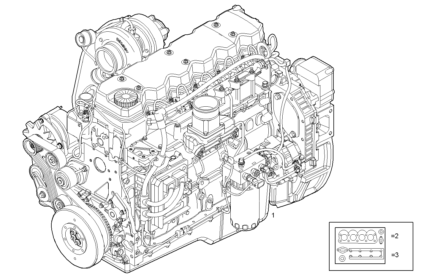 Iveco/FPT COMPLETE ENGINE