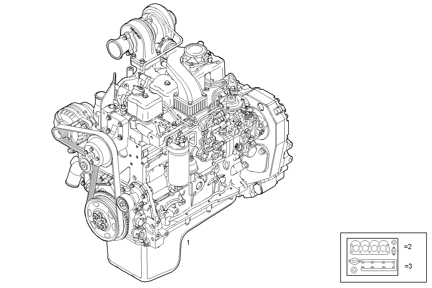 Iveco/FPT COMPLETE ENGINE