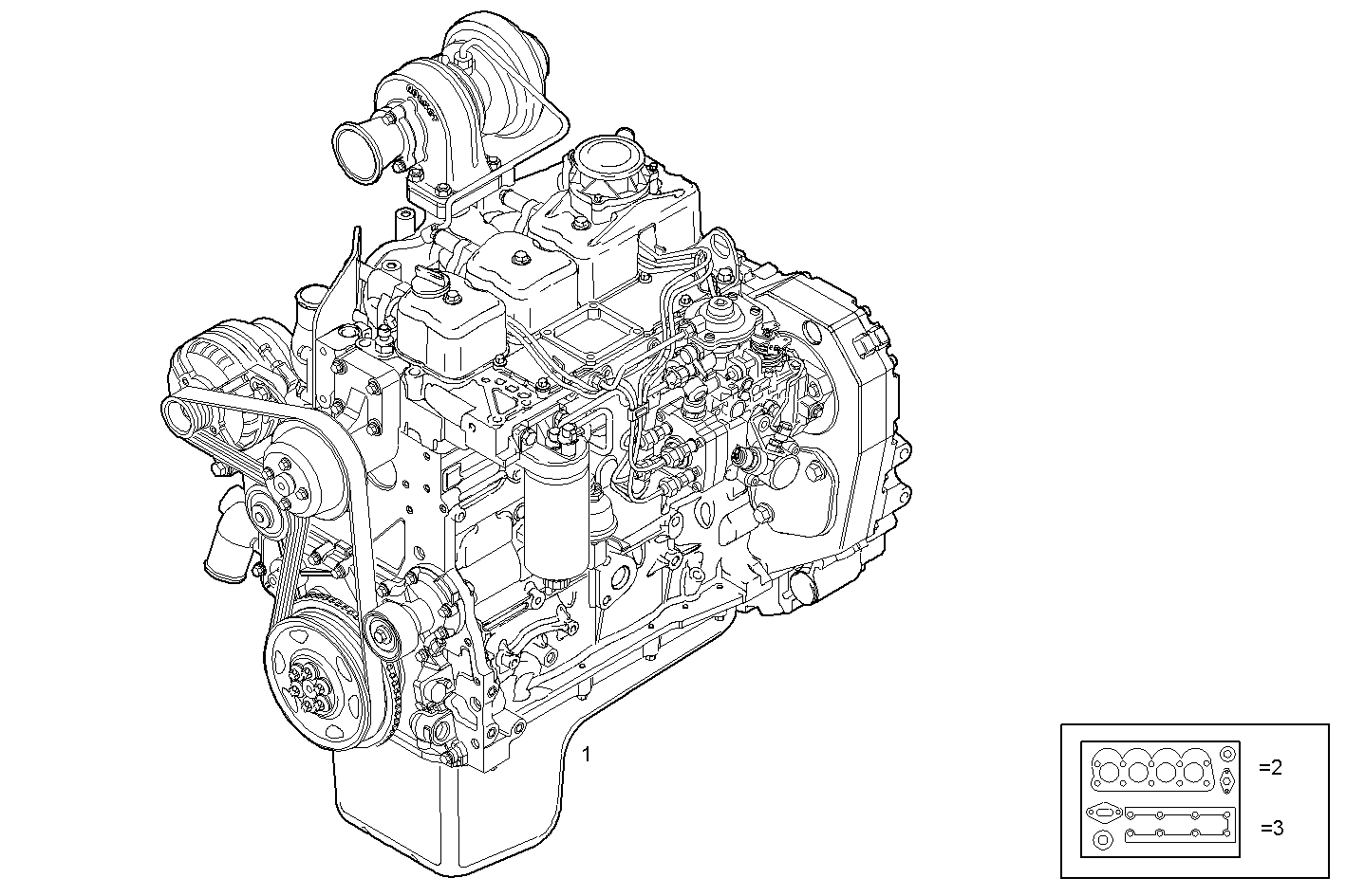 Iveco/FPT COMPLETE ENGINE