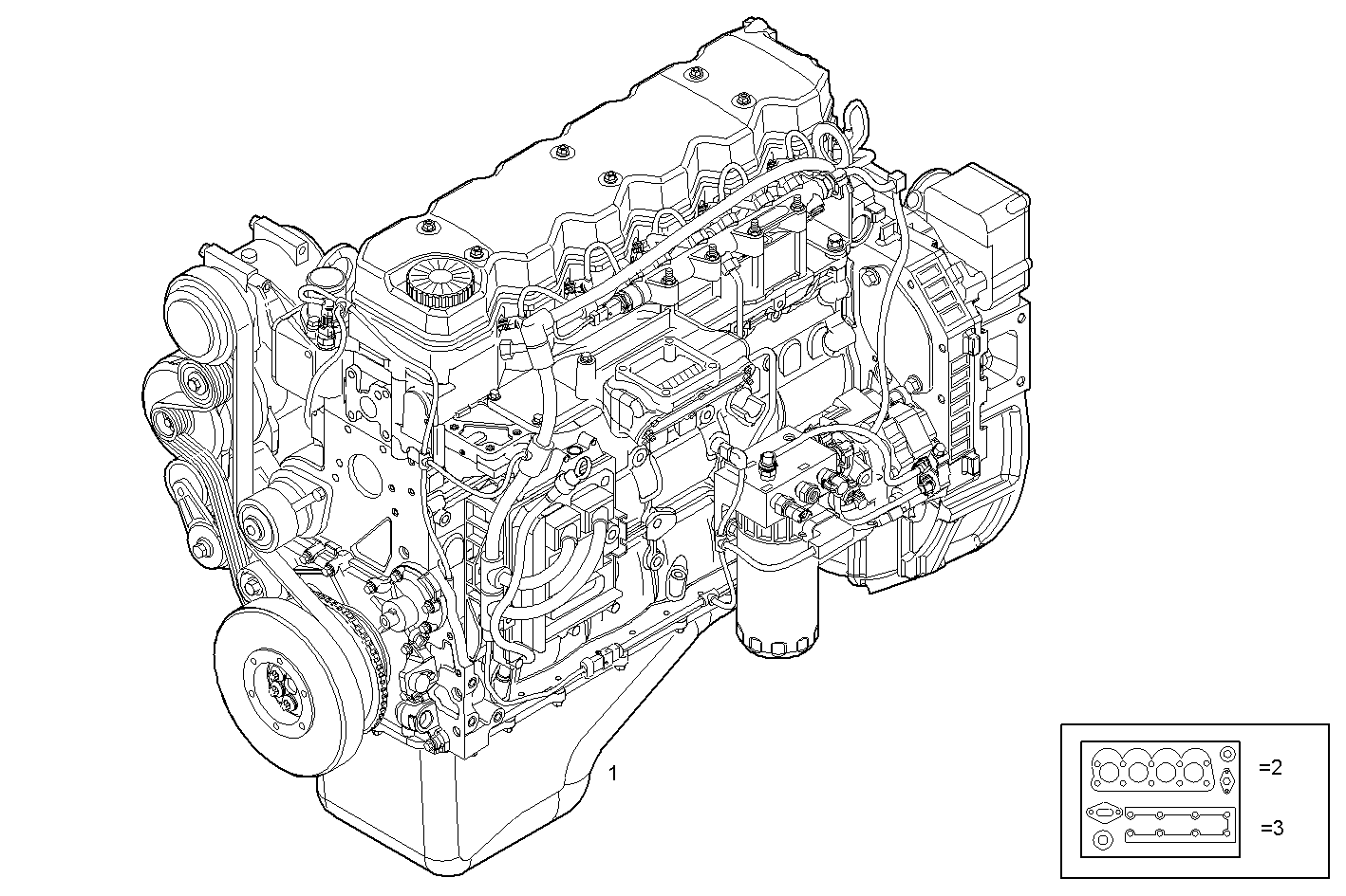 Iveco/FPT COMPLETE ENGINE