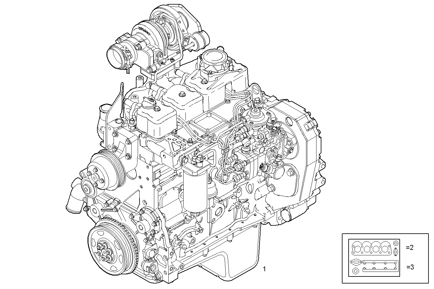 Iveco/FPT COMPLETE ENGINE